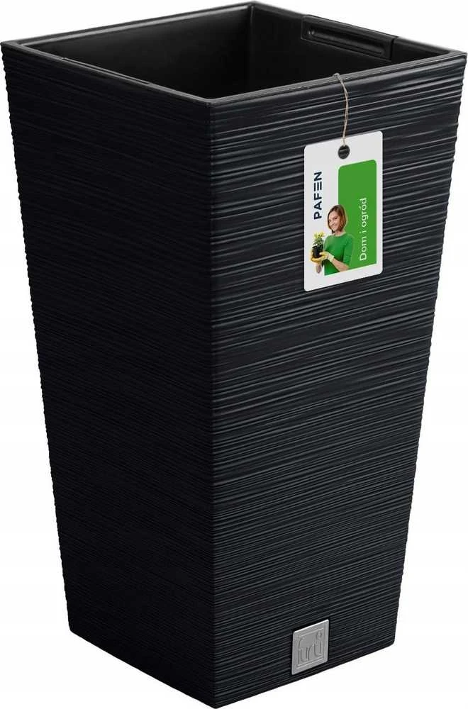 Gėlių vazonas Prosperplast Furu Square DFSH300-S433, 29,5 x 29,5 x 55 cm