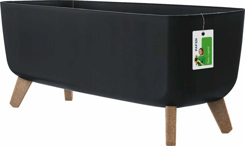 Prosperplast dėžė GRACIA 58x24 cm antracitas