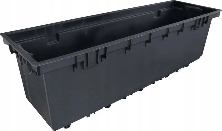Prosperplast Doniczka URBI CASE BETON EFFECT DUC600E vazonas - antracito spalvos