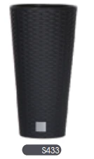 Prosperplast RATO TUBUS vazonas 300mm antracitas - DRTUS300-S433