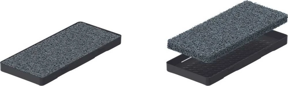 Prosperplast Filtry Keden anglies filtrai 1 komplektas (3 vnt.)