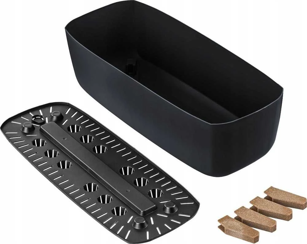 Prosperplast dėžė GRACIA 58x24 cm antracitas