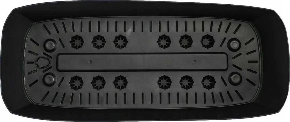 Prosperplast dėžė GRACIA 58x24 cm antracitas