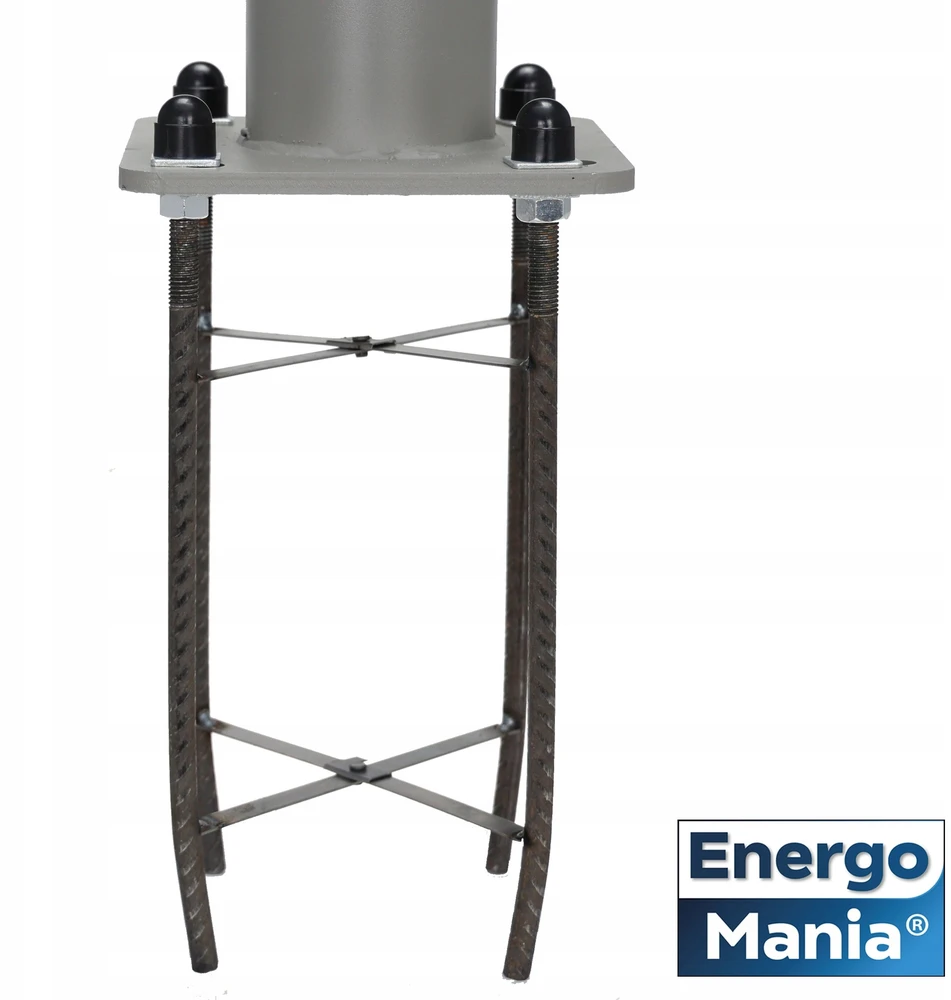 Opti Betoninė inkaravimo plokštė / stulpo laikiklis 18X18X40 EnergoMania