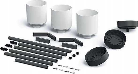 Prosperplast Gėlynas BLOOMIE STAND - betoninis