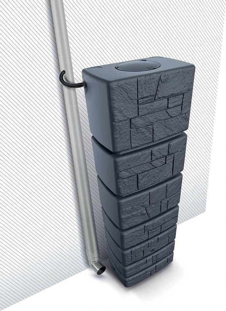 Prosperplast Talpa lietaus vandeniui Tower Stone IDTST500-S433 500L, antracito spalvos
