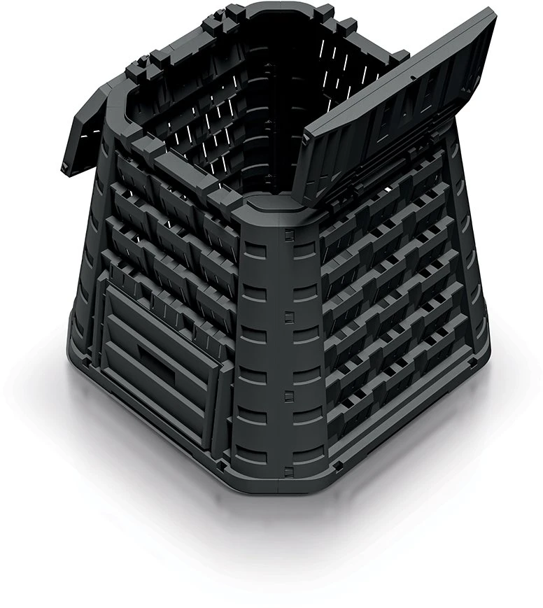 PROSPERPLAST komposto dėžė 450L JUODA..