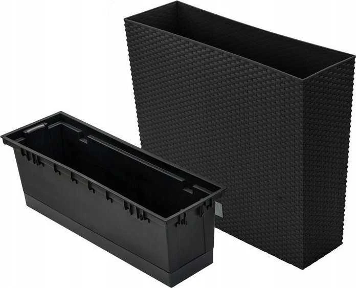 Prosperplast <div class="int_ce_html">Gėlių vazonas Rato Case Tower DRC600T antracitas</div>