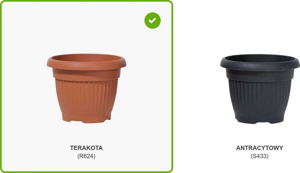 Prosperplast vazonas TERRA DCE45 Terakotos