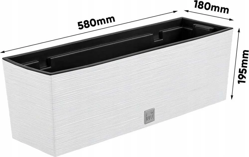 Prosperplast Skrzynka FURU DĖKLAS DFC600 - baltas