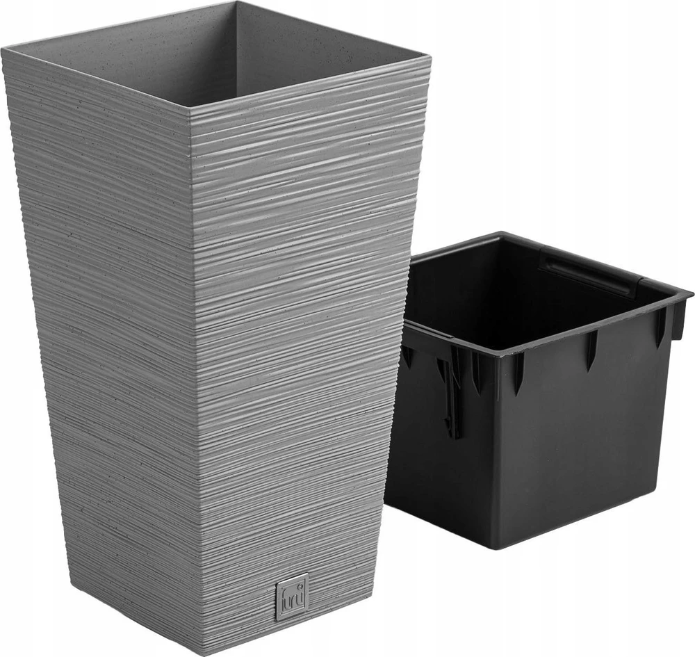 Prosperplast Doniczka FURU SQUARE DFSH240 vazonas - betonas