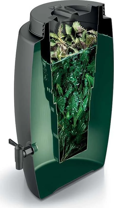 PROSPERPLAST skystųjų trąšų talpa Combioliq 55L, juoda