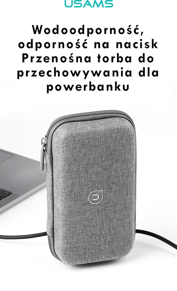 Apsauginis dėklas USAMS JX serijos Jane05 10.6" priedams pilka