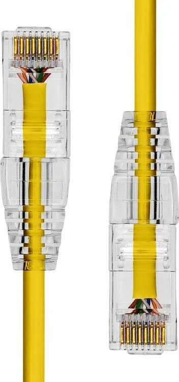 ProXtend ProXtend Slim U/UTP CAT6 LSZH AWG 28 Geltona 5M