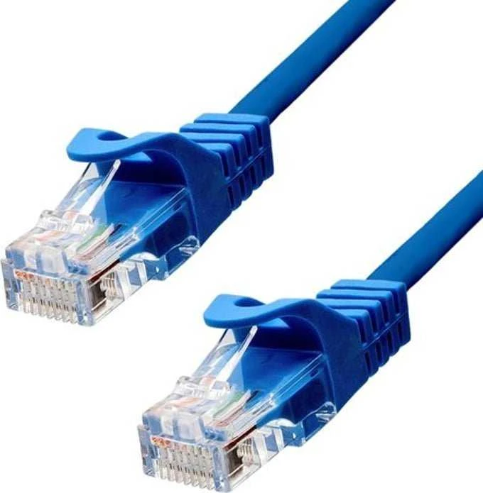 ProXtend U/UTP CAT5e PVC AWG 24 CU Mėlyna 1M (5UTP-01BL)