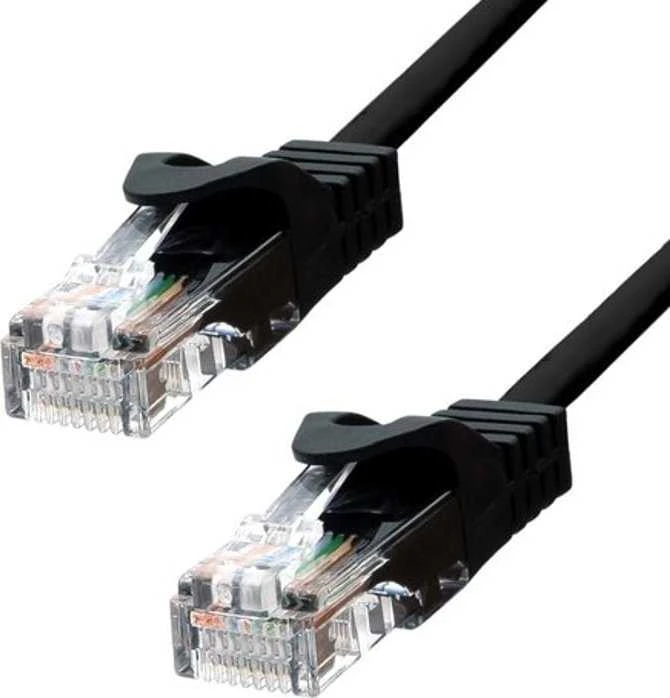 ProXtend ProXtend U/UTP CAT5e PVC AWG 24 CU Juodas 30CM