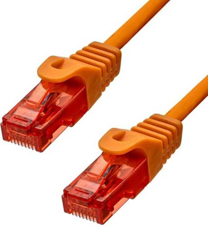 ProXtend U/UTP CAT6 LSZH AWG 24 CU Oranžinis 0.75M (6UTP-0075O)