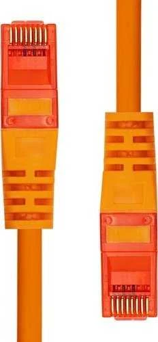 ProXtend Patchcord Cat.6, U/UTP, PVC, AWG 26, CCA, oranžinė, 15m (V-6UTP-15O)