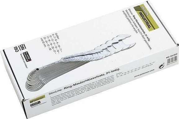 Proxxon Kombinuotų veržliarakčių rinkinys 6-32mm 21 vnt. (PR23822)