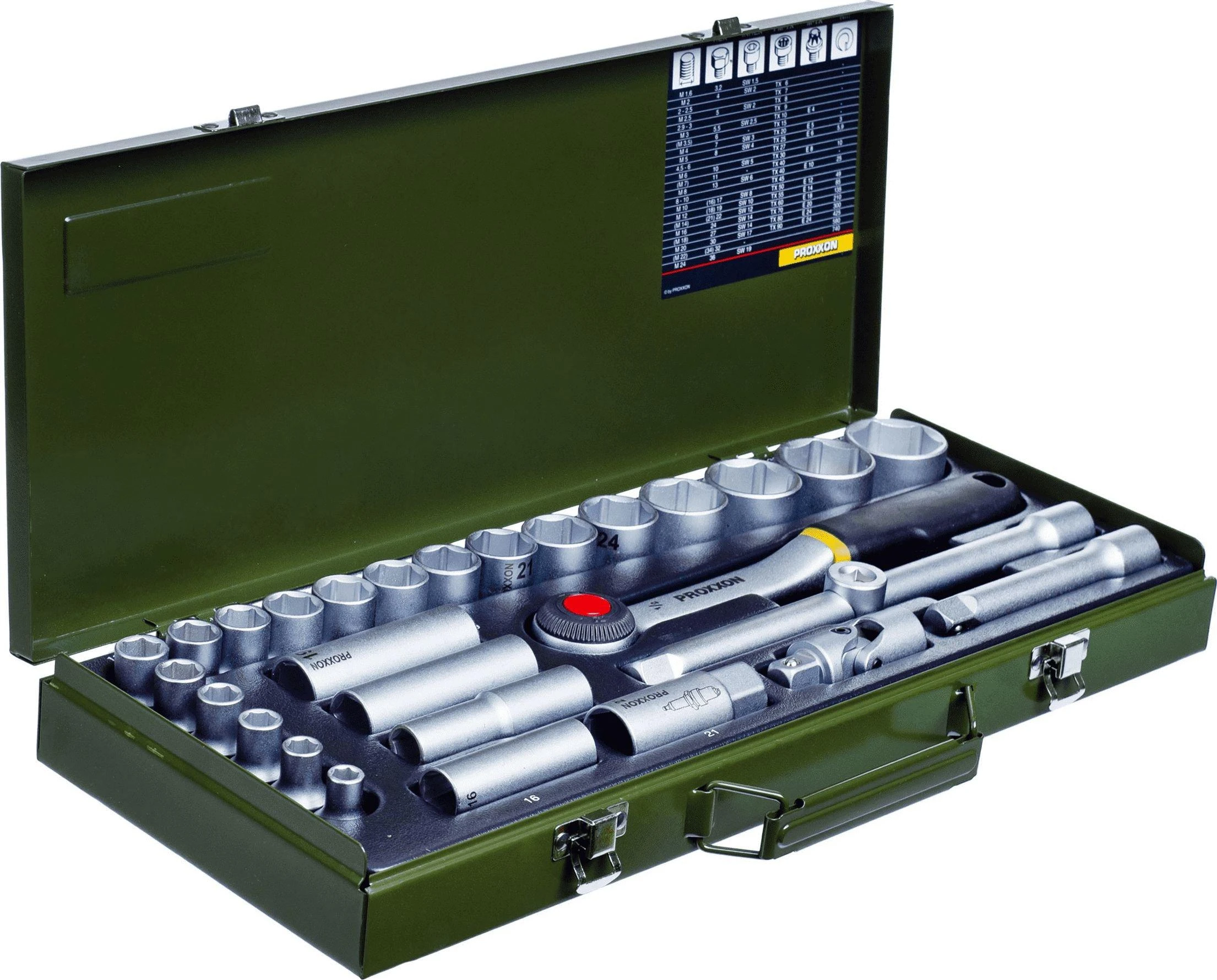 Proxxon įrankių rinkinys 29 vnt. (PR23000)