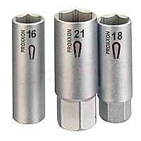 1/2" galvutė žvakėms su magnetu PROXXON 18mm