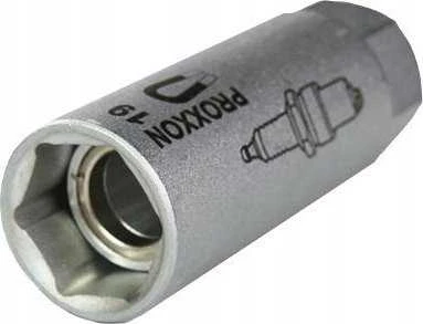 1/2" galvutė žvakėms su magnetu PROXXON 19mm