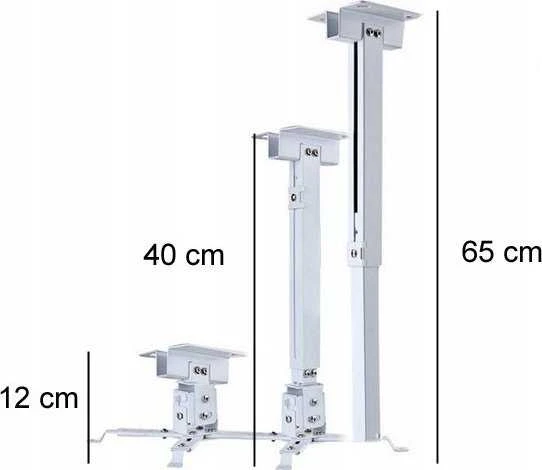 Prožektoriaus laikiklis Massa Prožektoriaus laikiklis - lubA / 12-65cm Plienas