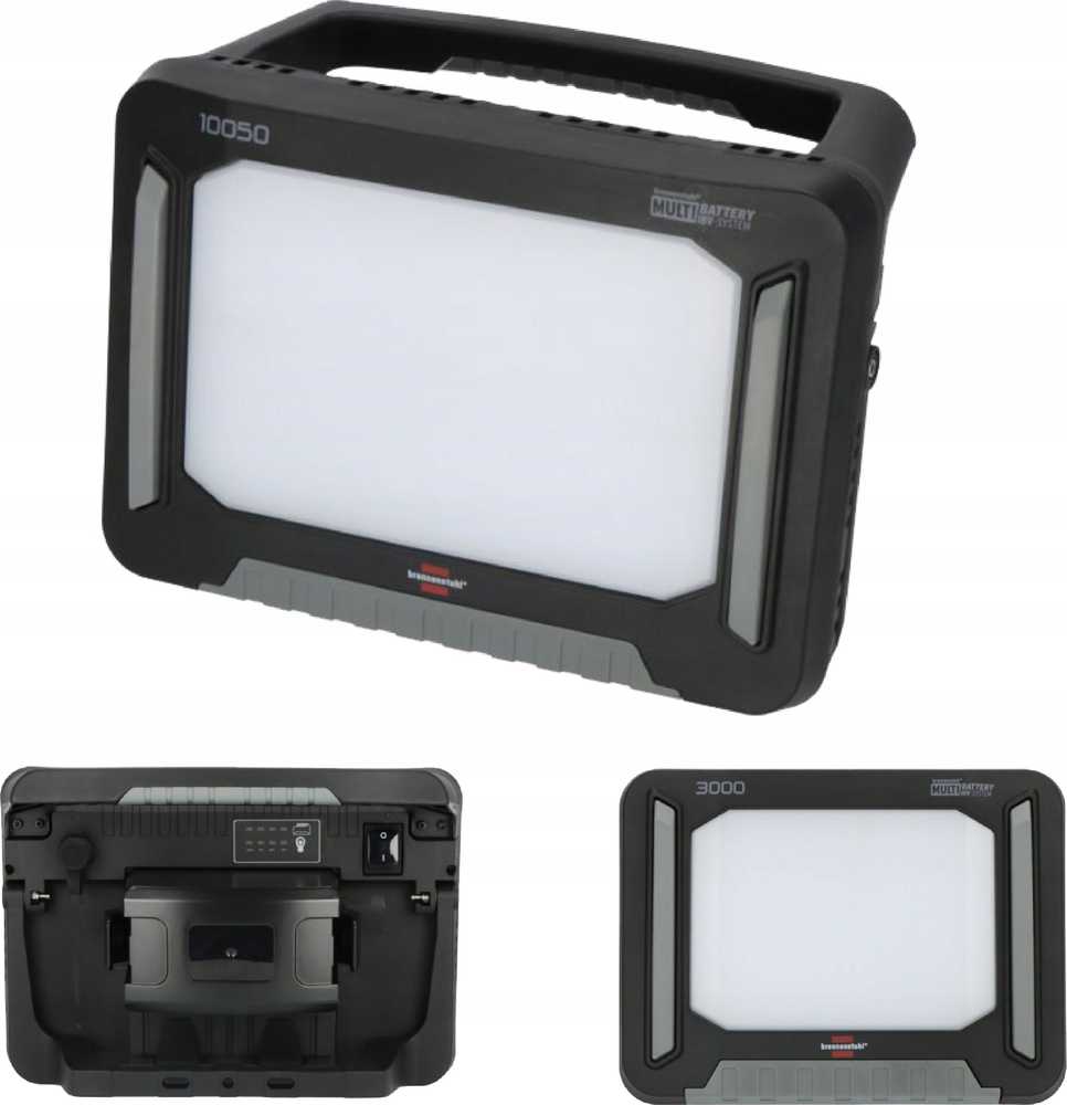 Šviestuvas Brennenstuhl 10050 MH; LED; 100 W; 18 V (be akumuliatoriaus ir pakrovėjo)