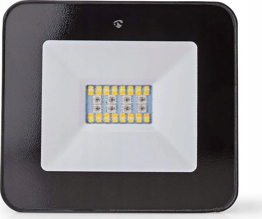 Išmanusis LED lauko šviestuvas 230V AC, 20W, 1600lm, RGB+CCT 2700 - 6500K, IP65, valdomas WiFi, Nedis Smart Life