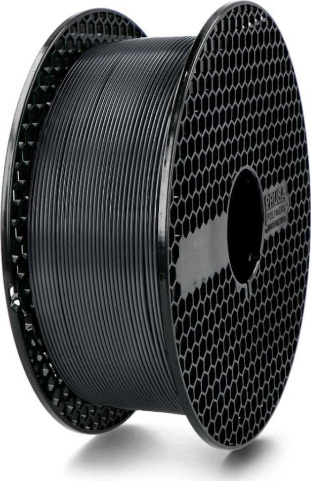 Antracito spalvos Prusa PETG plastikas 1kg rite