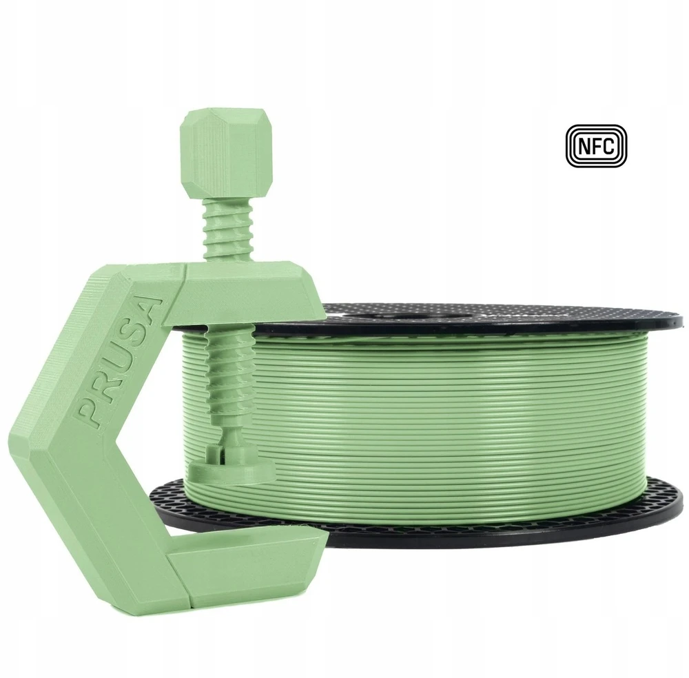 Prusa PETG plastikas 1.75mm 1kg – Pistachio Žalias NFC