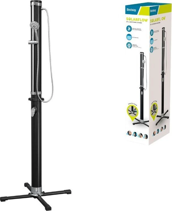 Saulės energija šildomas sodo dušas Bestway 58695 – 20L