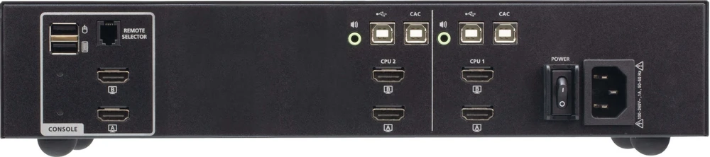 Przełącznik Aten 2-Port USB - 4K HDMI Dual (CS1142H4C-AT-G)