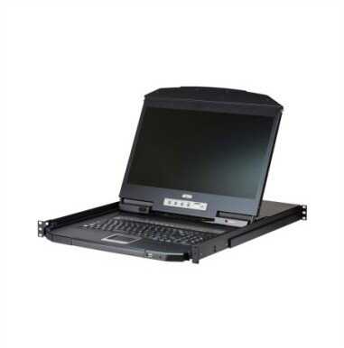 Aten jungiklis ATEN CL3116NX KVM jungiklis, TFT 18,5 col., VGA, PS/2-USB, 16 prievadų, CH sistema