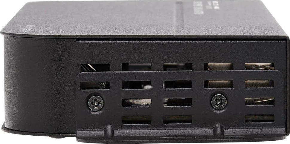 Przełącznik Eaton Eaton Tripp Lite series DisplayPort USB KVM Switch 2-Port 4K 60Hz HDR DP 1.4 USB Cables - KVM-/Audio-/USB-Switch - 2 x KVM/Audio/USB - 1 lokaler Benutzer - Desktop