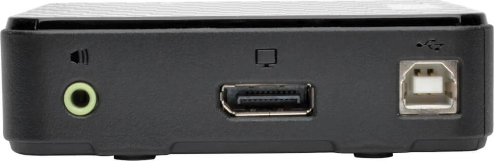 „Eaton Tripp Lite“ serijos 2 prievadų „DisplayPort 1.2“ KVM komutatorius, bendrinamas per USB, 4K x2K, 3840 x 2160 – KVM / garso / USB komutatorius – 2 x KVM / garso / USB – 1 vietinis vartotojas – darbalaukio versija