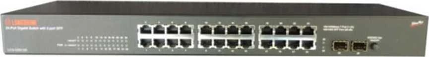 Šakotuvas Longshine Electronics „Longshine“ jungiklis 48,3 cm 24x GE GS9126 2x mini-GBIC