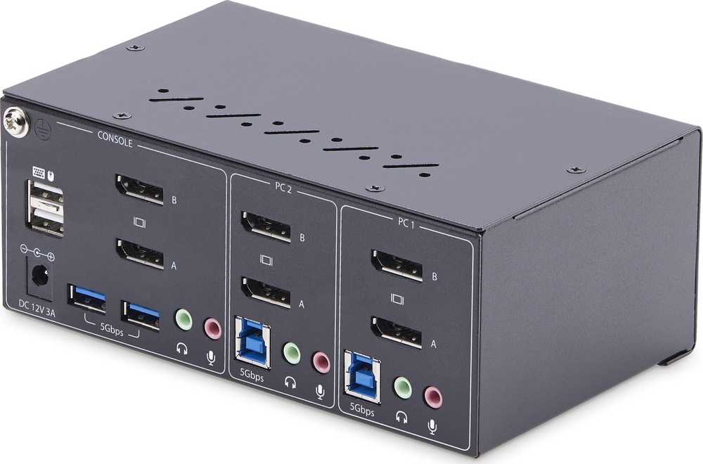„StarTech P2DD46A2-KVM-SWITCH“