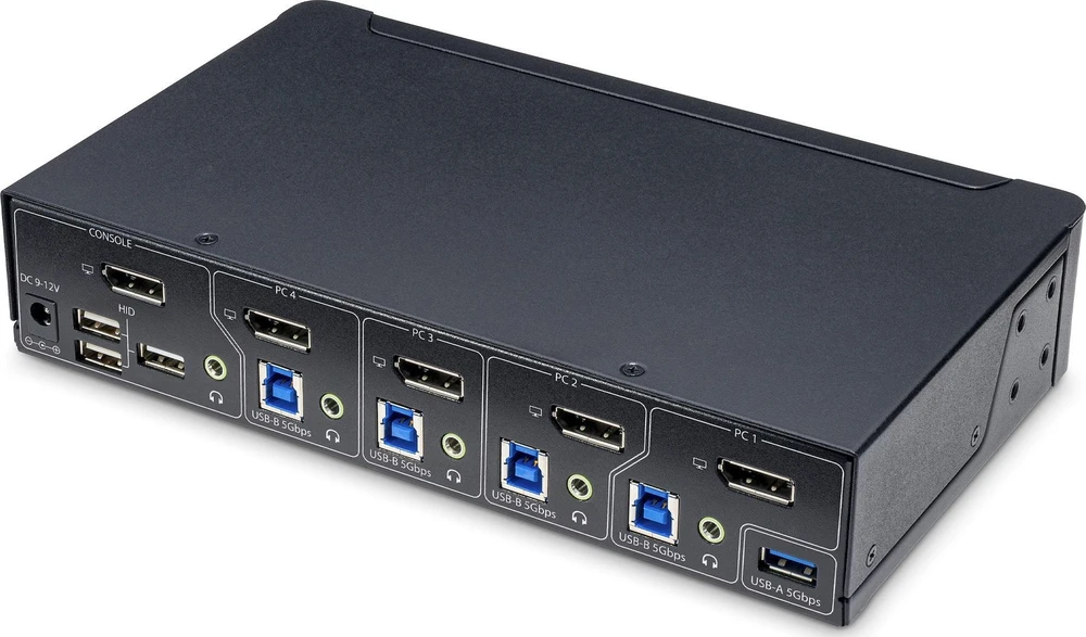 StarTech P4AD122-KVM-SWITCH/4-PORT DISPLAYPORT KVM SWITCH