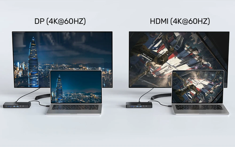 Unitek KVM Switch 2 kompiuteriai 2 4K monitoriai