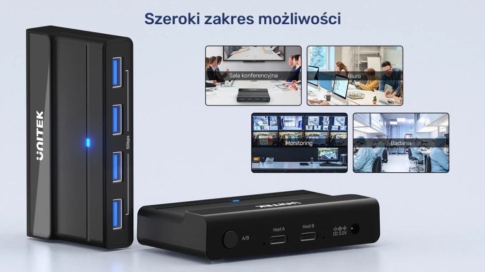 KVM Jungiklis - Unitek H1310A
