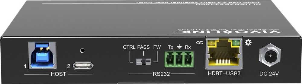 Przełącznik VivoLink Vivolink VLUSB3EXT100H przedłużacz KVM