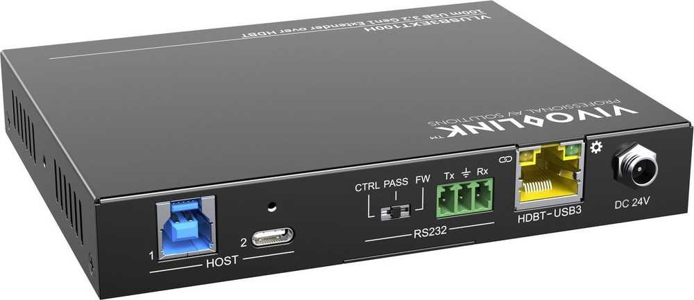 Przełącznik VivoLink Vivolink VLUSB3EXT100H przedłużacz KVM