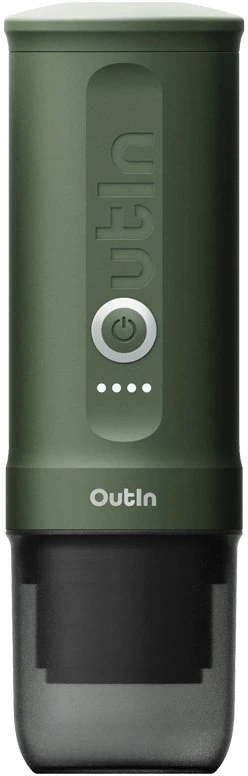 Outin Nano 7500 mAh nešiojamasis kavos virimo aparatas (žalias) + apsauginis dėklas