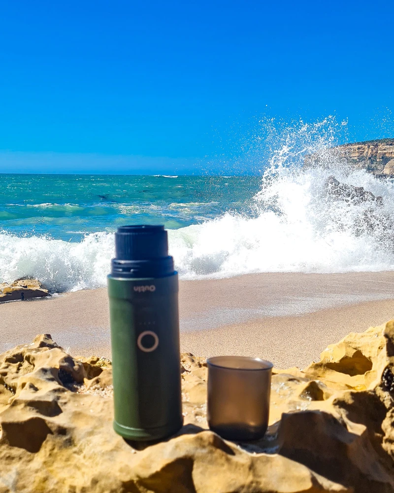 Outin Nano 7500mAh nešiojamasis kavos virimo aparatas - žalias