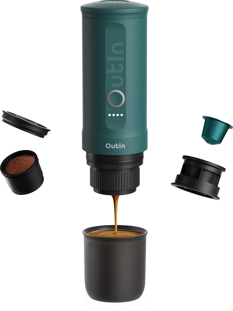 Outin Nano 7500 mAh nešiojamasis kavos virimo aparatas (turkis)