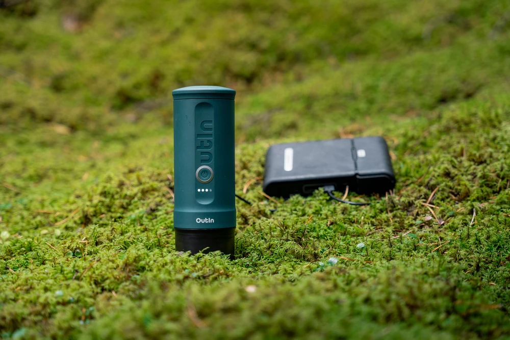 Outin Nano 7500 mAh nešiojamasis kavos virimo aparatas (turkis)