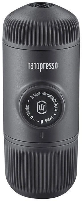Rankinis maltos kavos aparatas su dėklu Wacaco Nanopresso, Pilkas