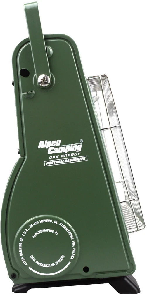 Przenośny Nešiojama dujinė viryklė „Alpen Camping“, 2 viename, dujų sąnaudos 124 g/val., pjezoelektrinis uždegimas, ICELAND IK-1000 PRO