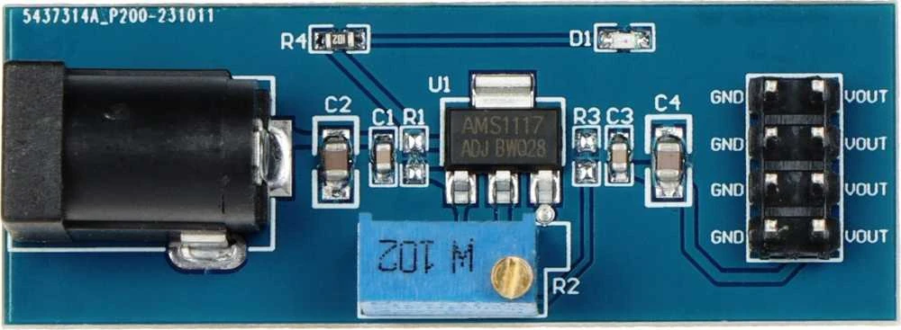 TST KEITIKLIO MODULIS PZD-AMS1117-ADJ DC/DC